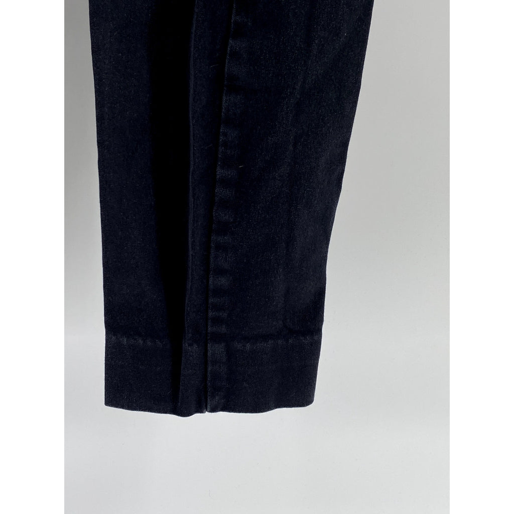 EVERLANE Women's Black Pocketless Slim-Leg Regular-Fit Ankle Pant SZ 4