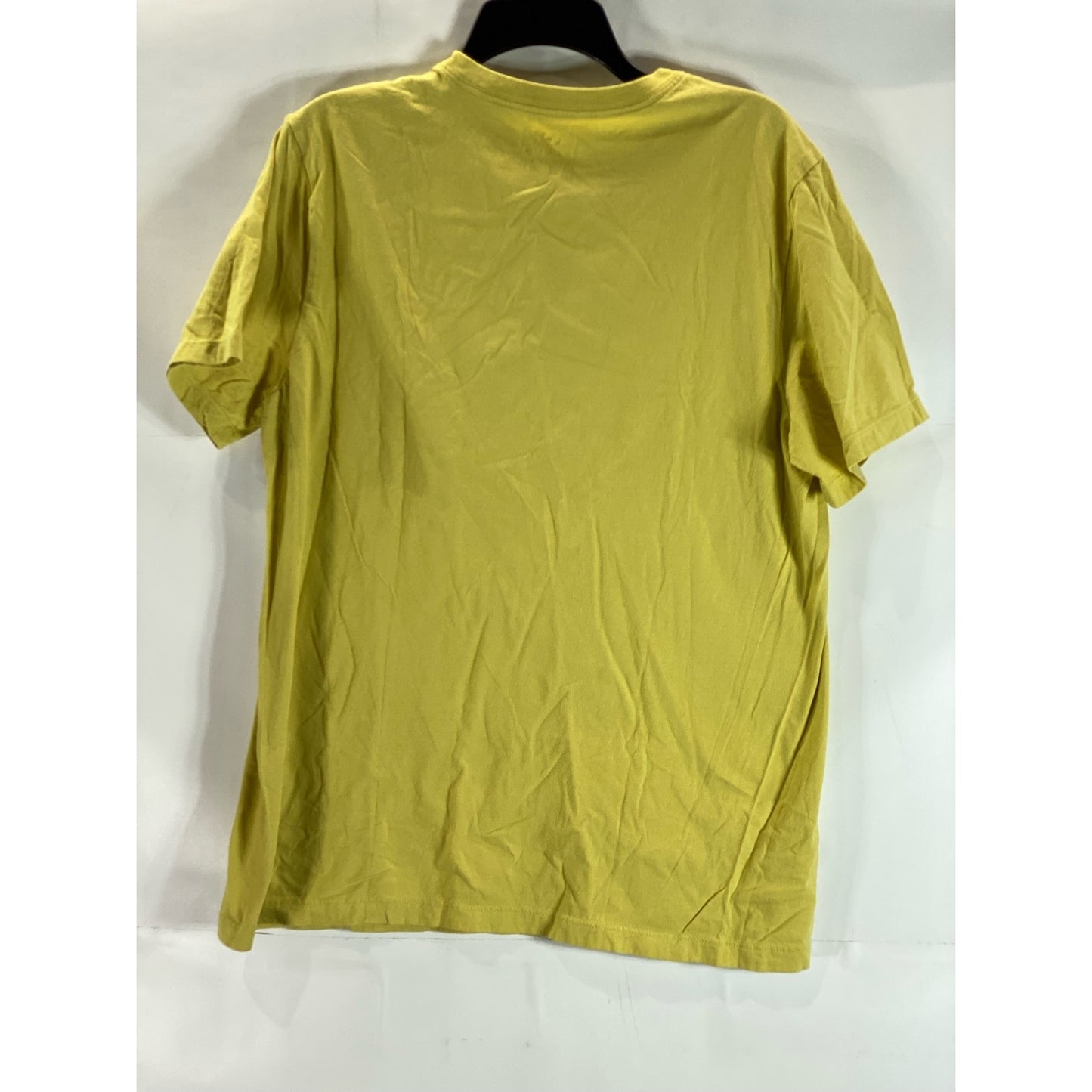 NIKE Men's Yellow Crewneck Grow Your Sole Graphic Short Sleeve T-Shirt SZ L