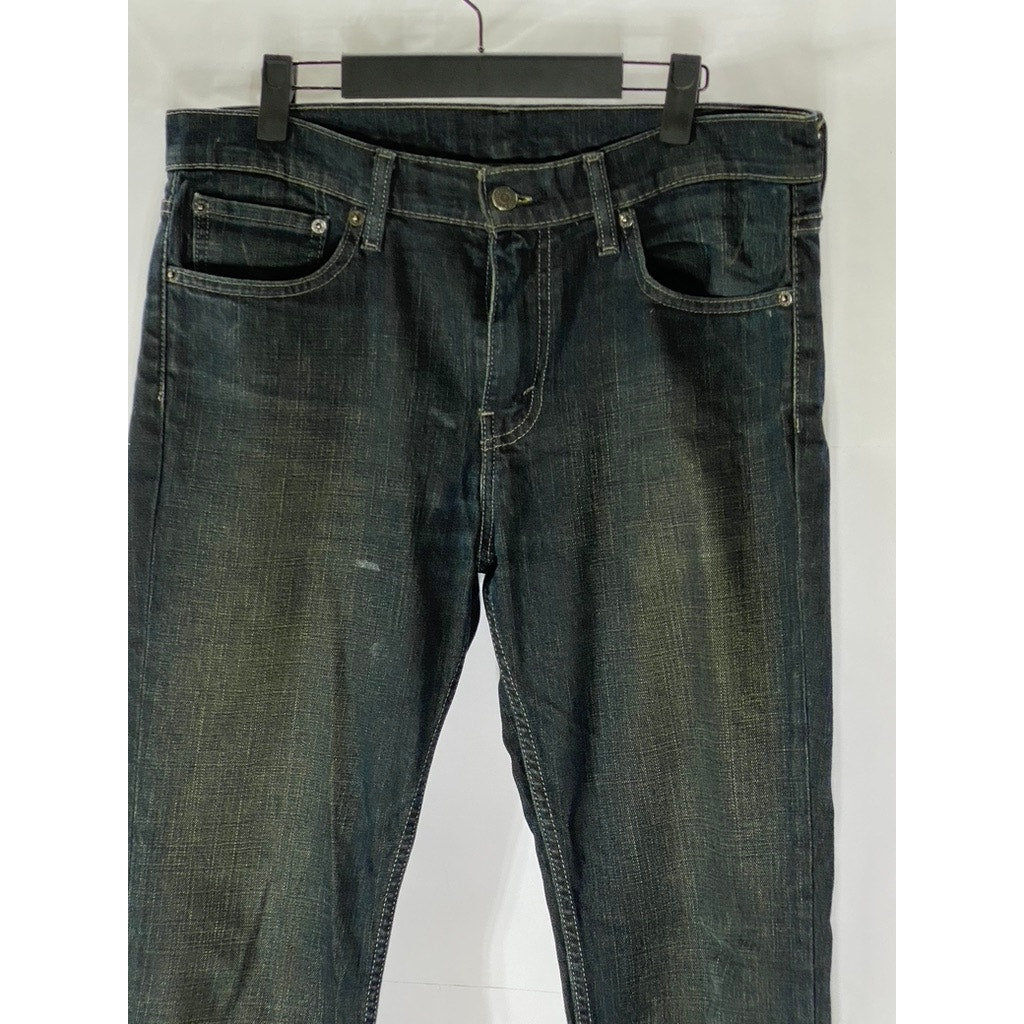LEVI'S Men's Indigo Blue 511 Denim Slim-Fit Five-Pocket Jean SZ 33X34