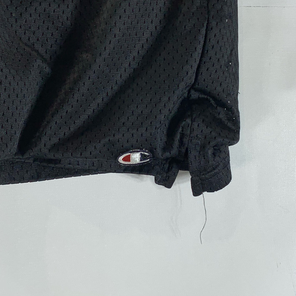 CHAMPION Authentic Men's Black Perforated Elastic Pull-On Active Shorts SZ L