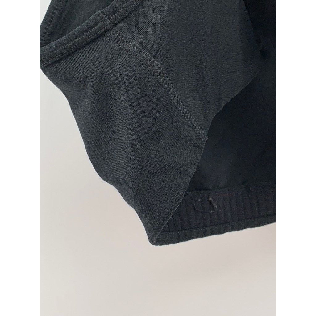 NIKE Women's Black Swoosh Racerback Sports Bra SZ S