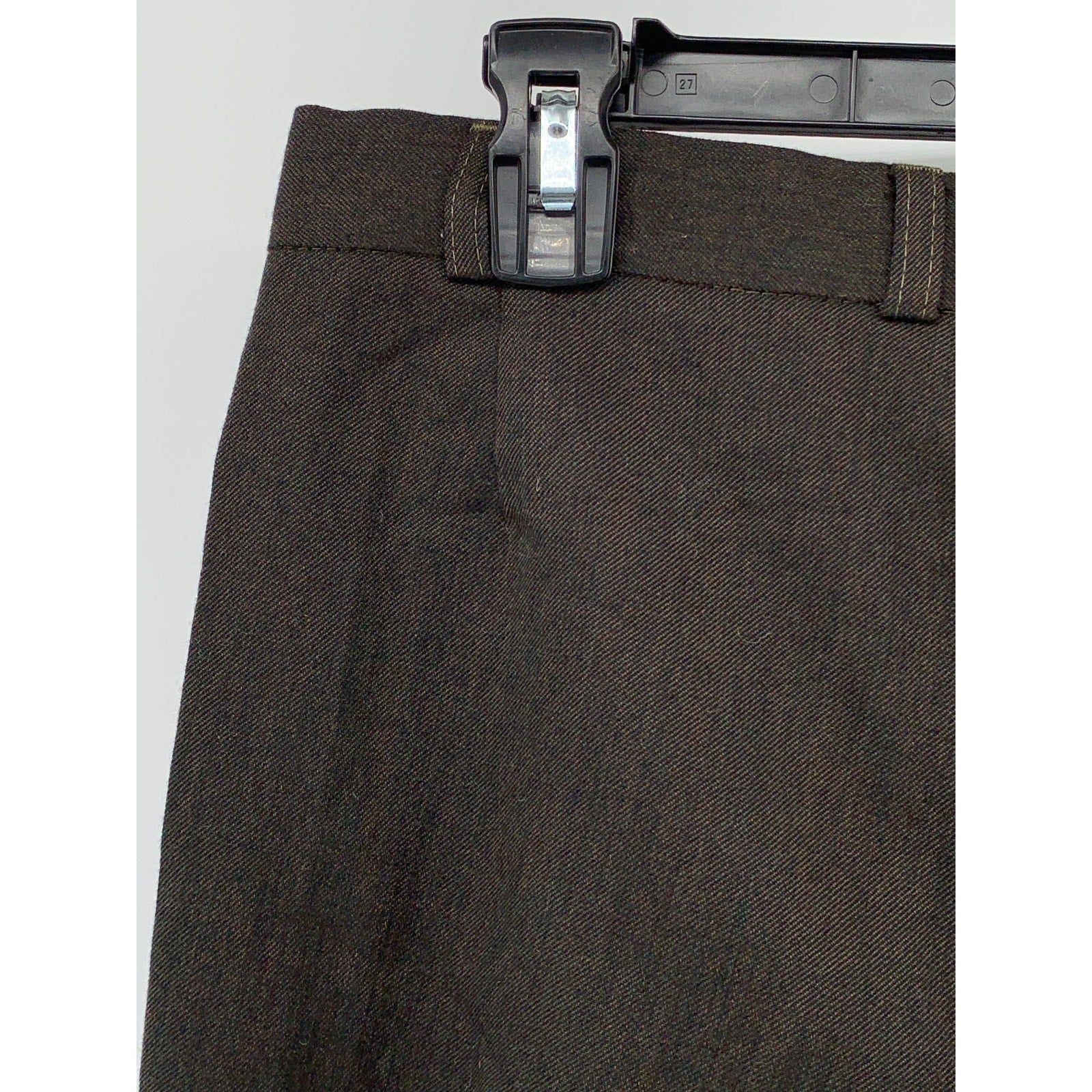 KO-BEK BERLIN Men's Brown Solid Straight-Leg Casual Pants SZ 46