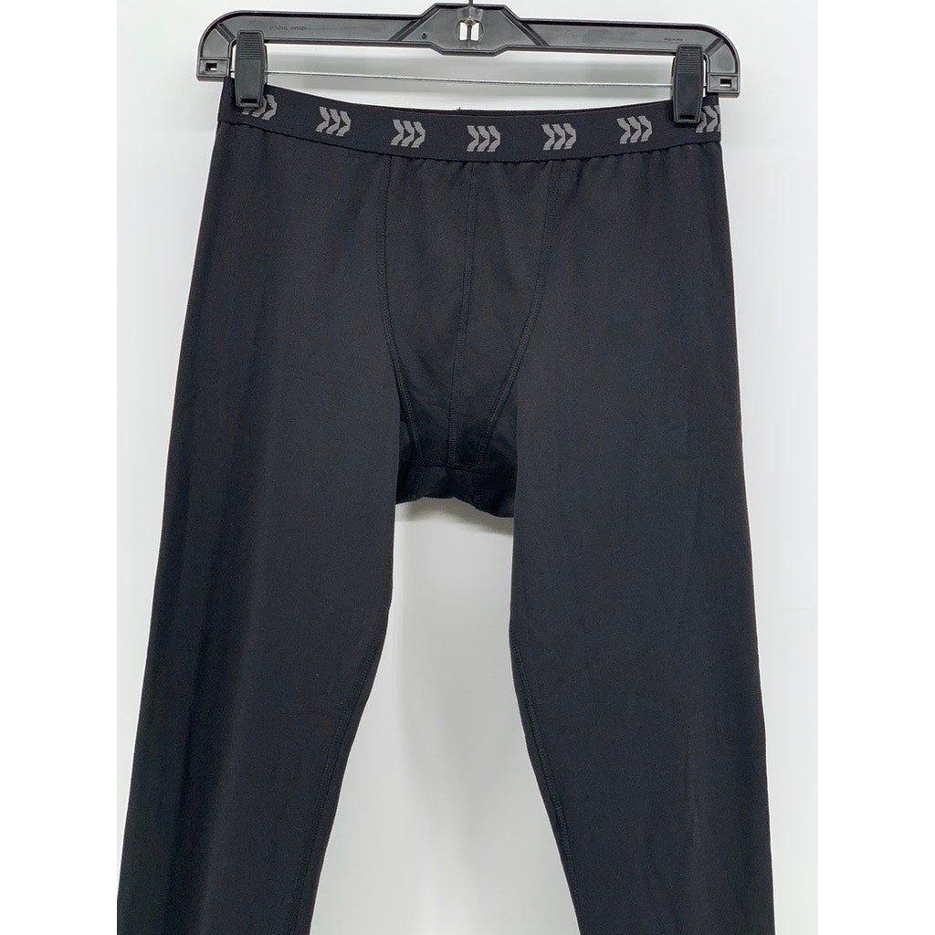ALL IN MOTION Women's Black Solid Underlayer Leggings SZ L