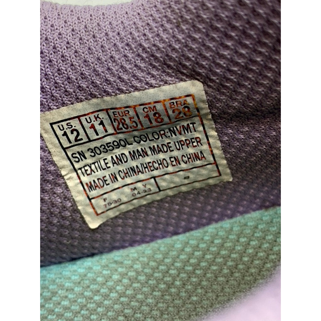 SKECHERS Little Girls' Blue-Multi Tie-Dye Coastline Running Shoes SZ 12