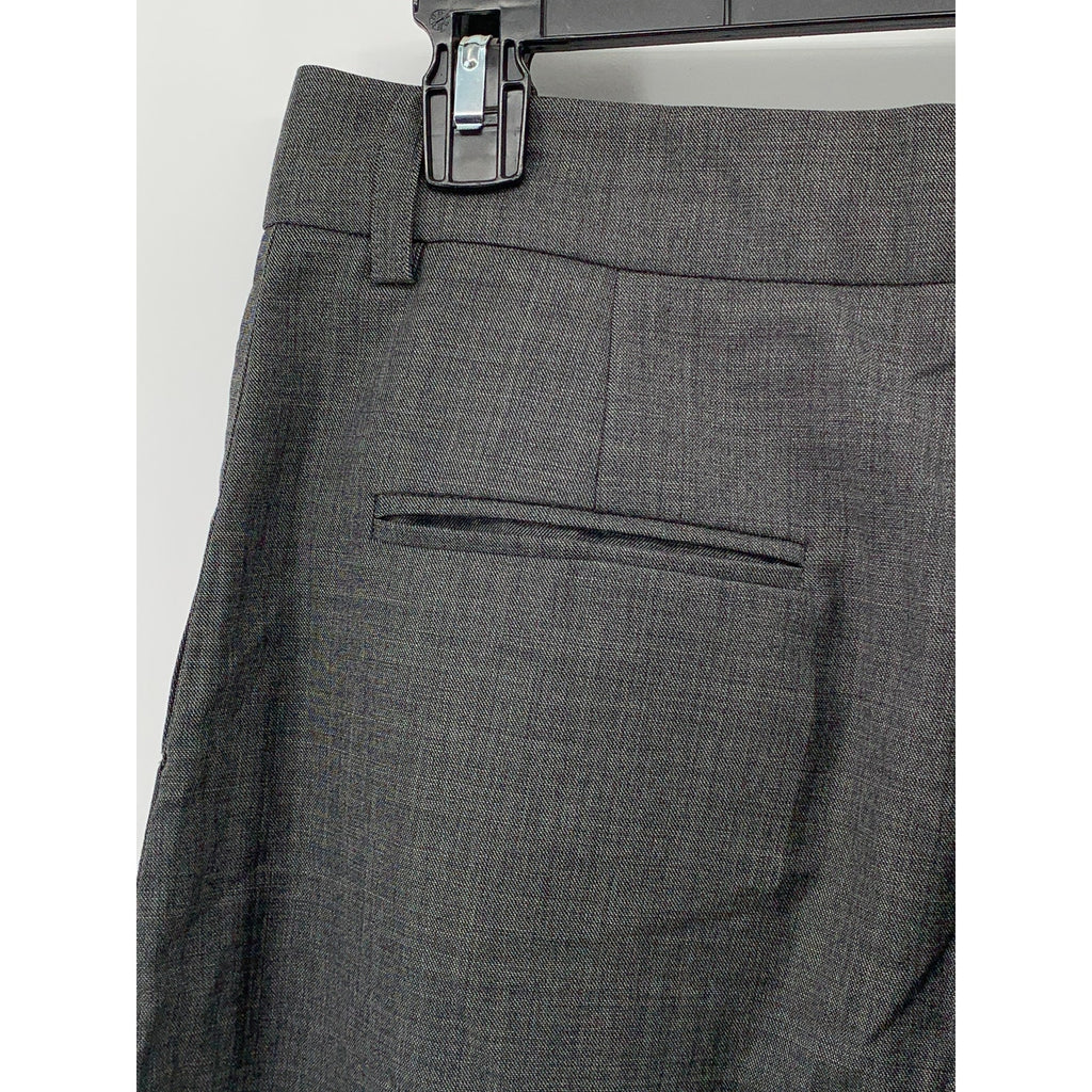 ARCH THE Women's Charcoal Gray Wool Wide-Leg Dress Pants SZ 40(US6)