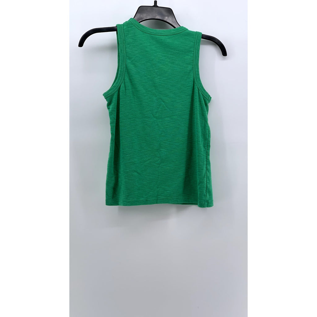 MARLED ESSENTIALS Women's Green Crewneck Tank SZ S