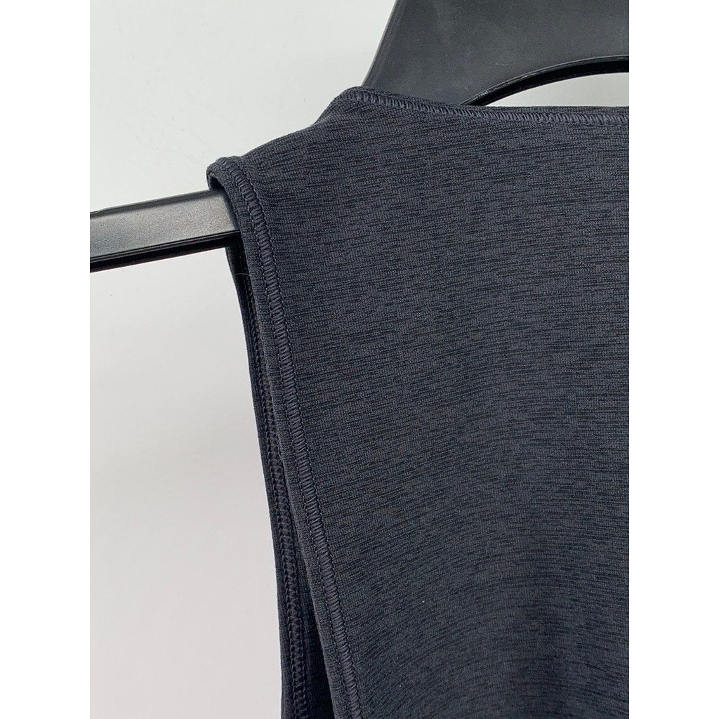 OUTDOOR VOICES Women's Black Cutout Cropped Tank Top SZ XS