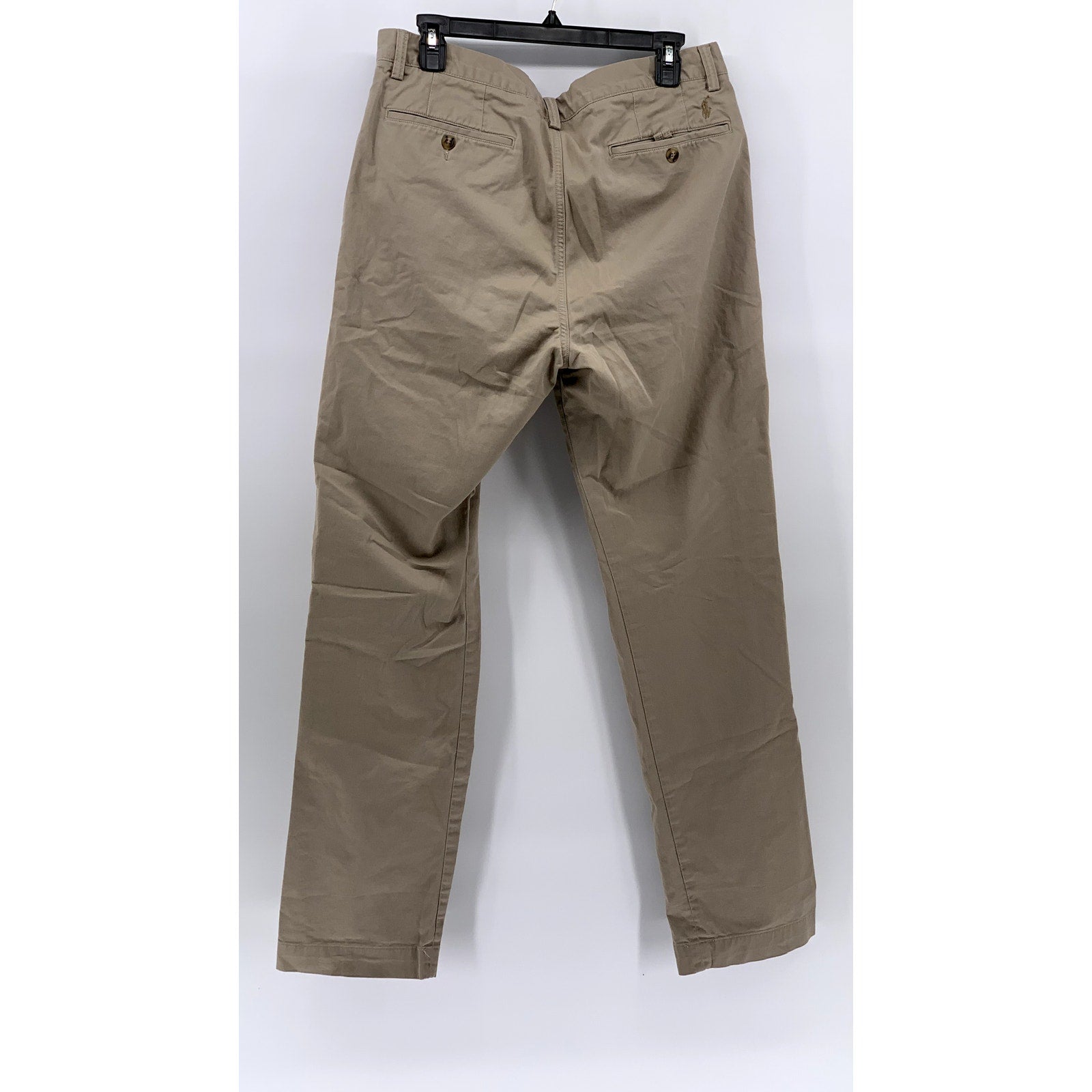 POLO RALPH LAUREN Men's Tan Stretch Straight Fit Pants SZ 34X34