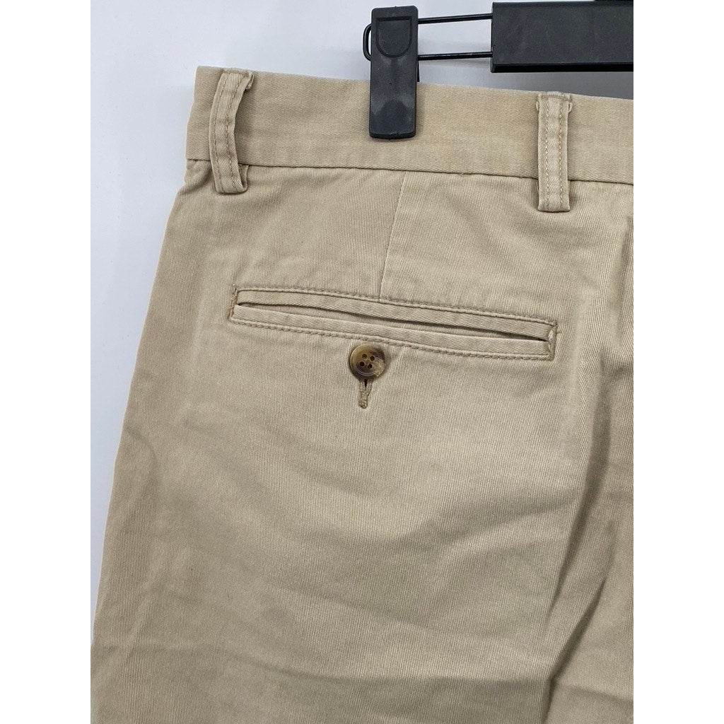 OLD NAVY Men's A Stone's Throw Tan Ultimate Slim Chino Shorts SZ 30
