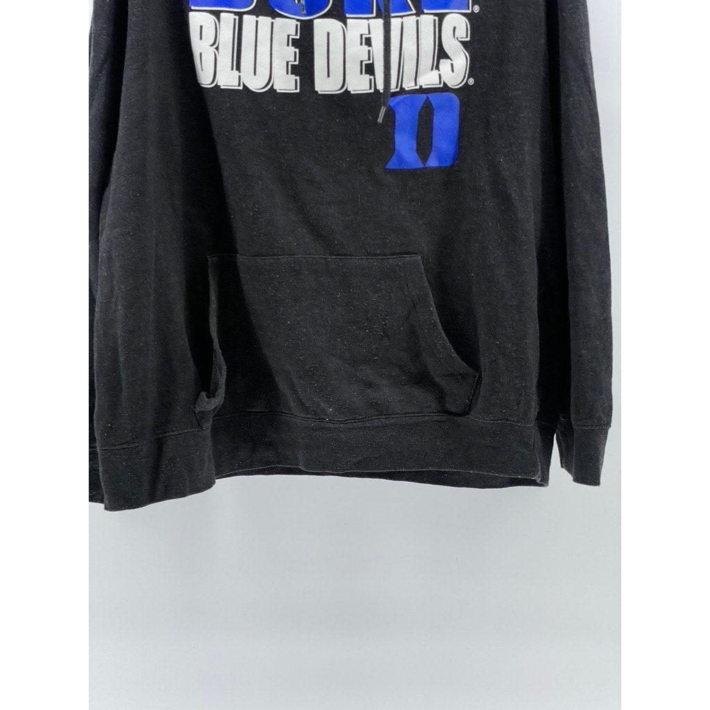 COLOSSEUM Men's Charcoal Gray Duke Blue Devils Pullover Hoodie SZ XL