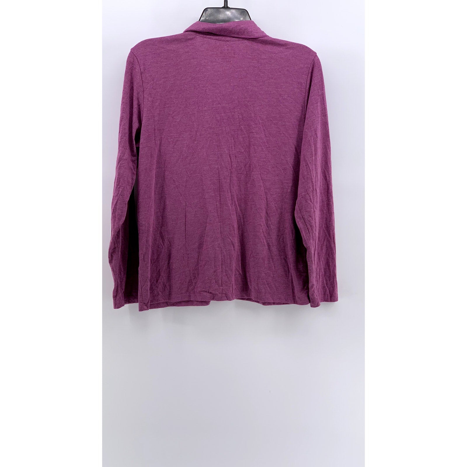 SIMPLY STYLED Pink Button-Up Long Sleeve Pajama Top SZ M