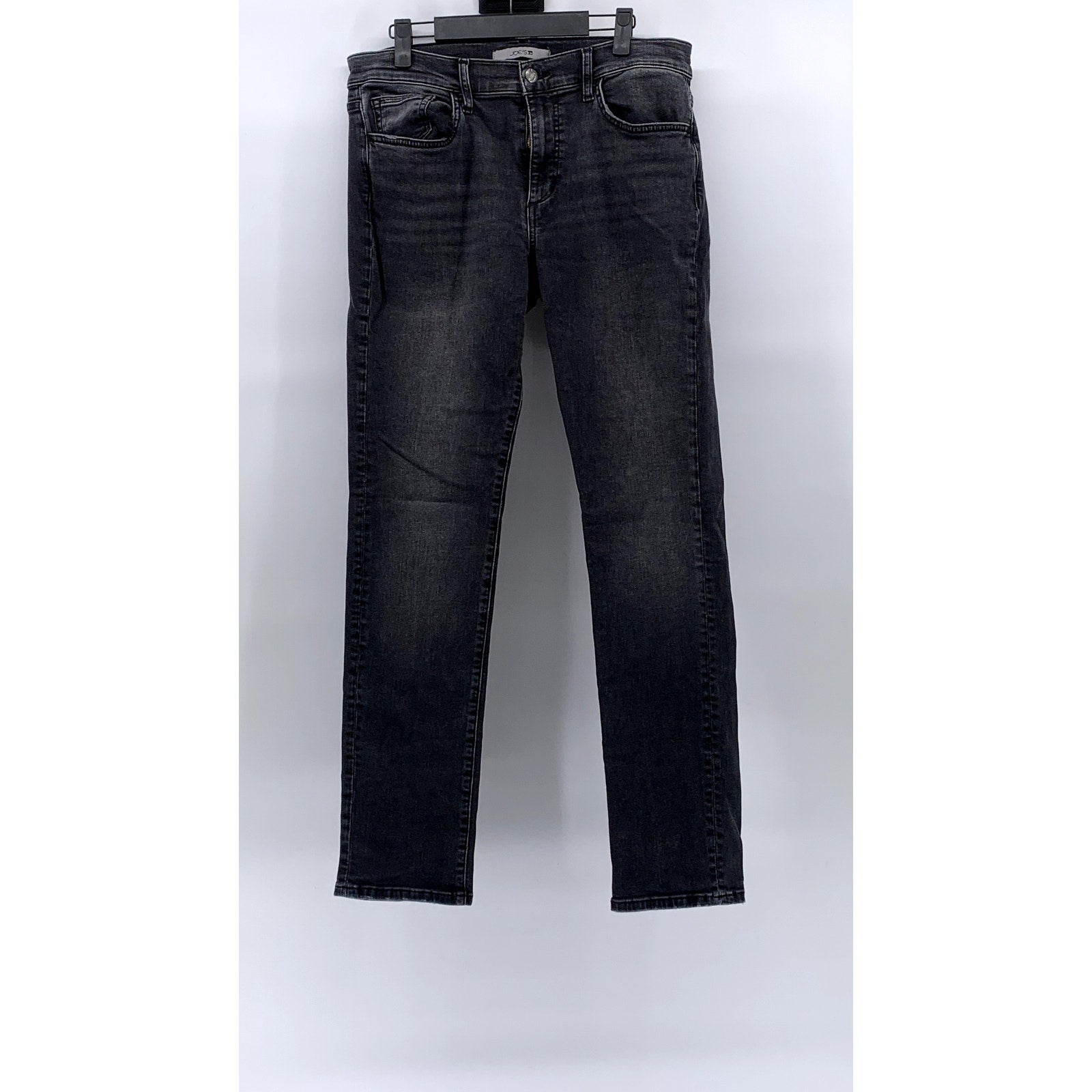 JOE'S JEANS Men's Washed Black Denim Five-Pocket Slim-Leg Jeans SZ 32