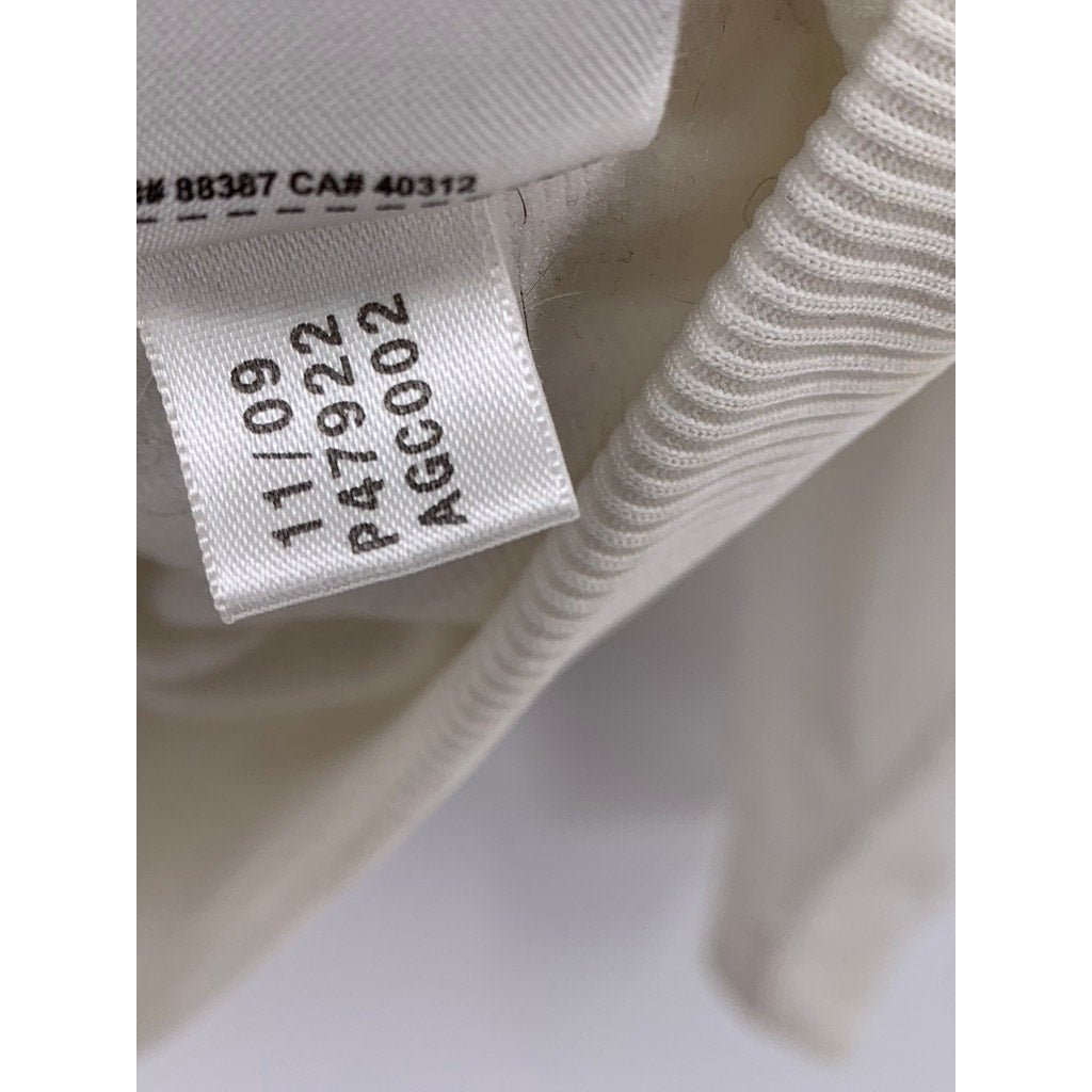 ADIDAS Men's Vintage 90's White-Black Tri-Stripe Adi Firebird Track Jacket SZ M