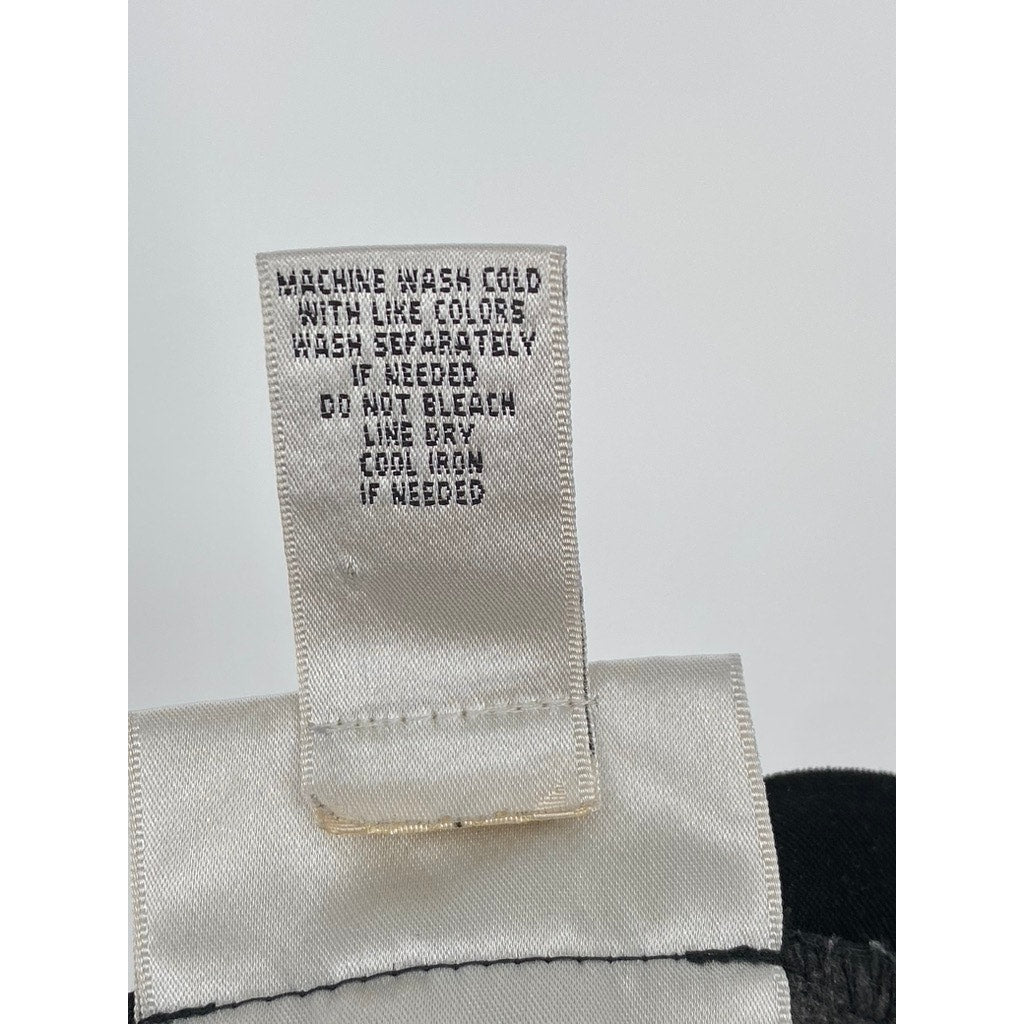 FREEPORT STUDIO Women’s Tall Black Straight-Leg Extended Button Pants SZ 2T