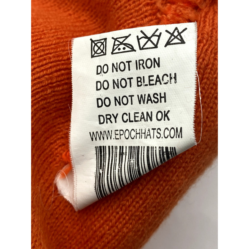 E-FLAG Unisex Adult Orange Knit Cuffed Casual Beanie SZ OS