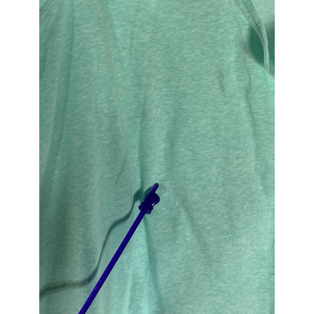 TAHARI Women's Teal Scoop-Neck Racerback Active Tank Top SZ XS