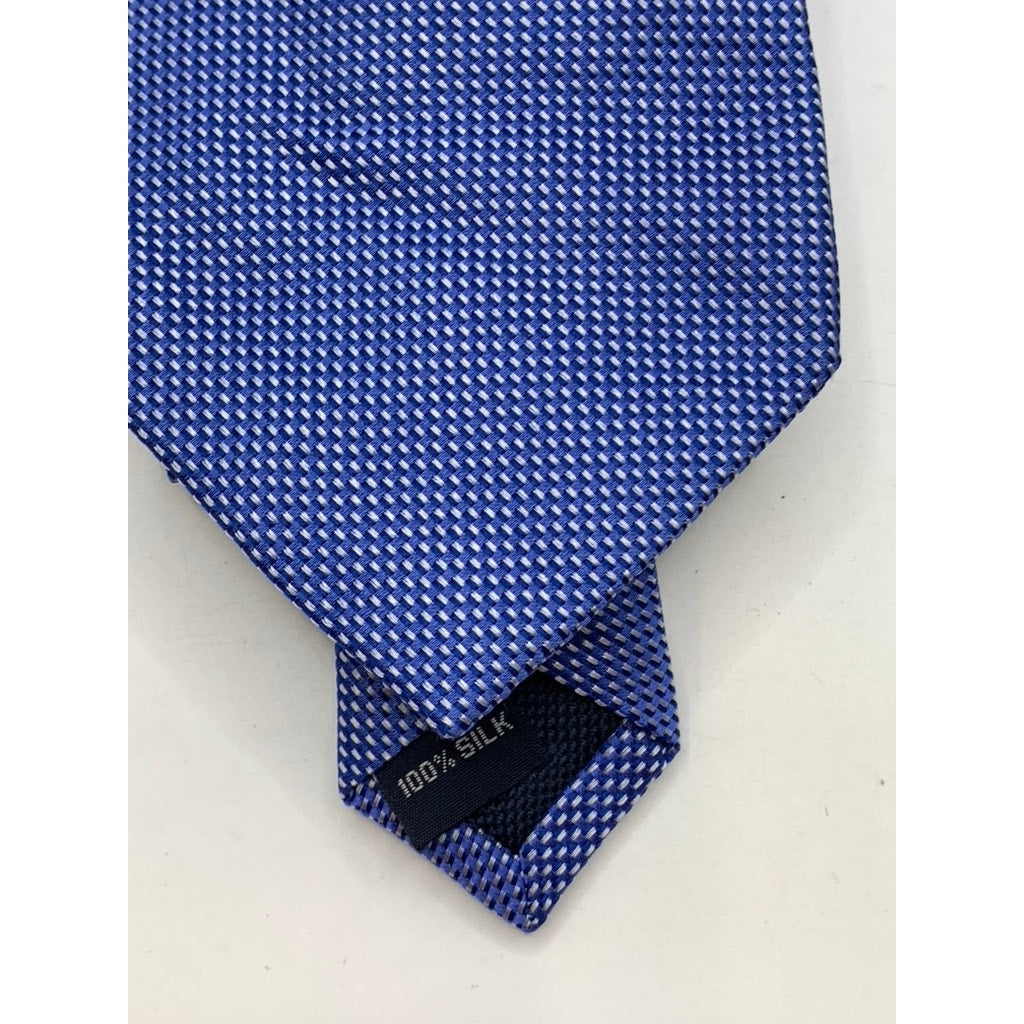NAUTICA Men's Blue Textured Silk Tie SZ OS