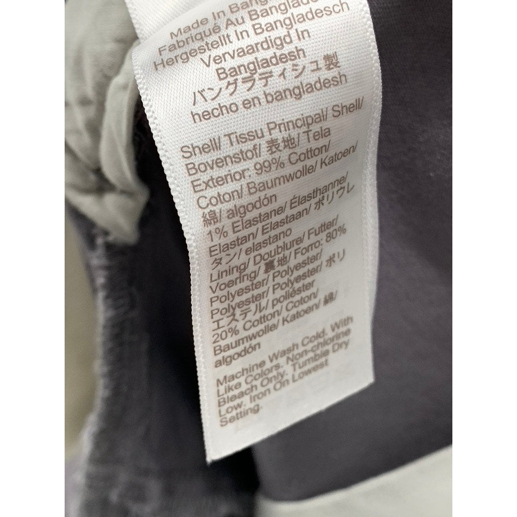 J.CREW Men's Gray Slim-Fit Chino Flex Pants SZ 34X32