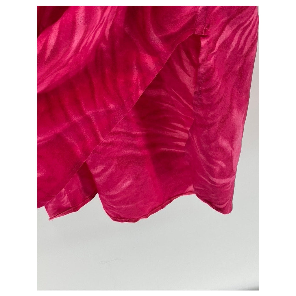 RIMA BEACHWORLD Women's Pink Tropical Floral Button-Up Cover-Up SZ OS