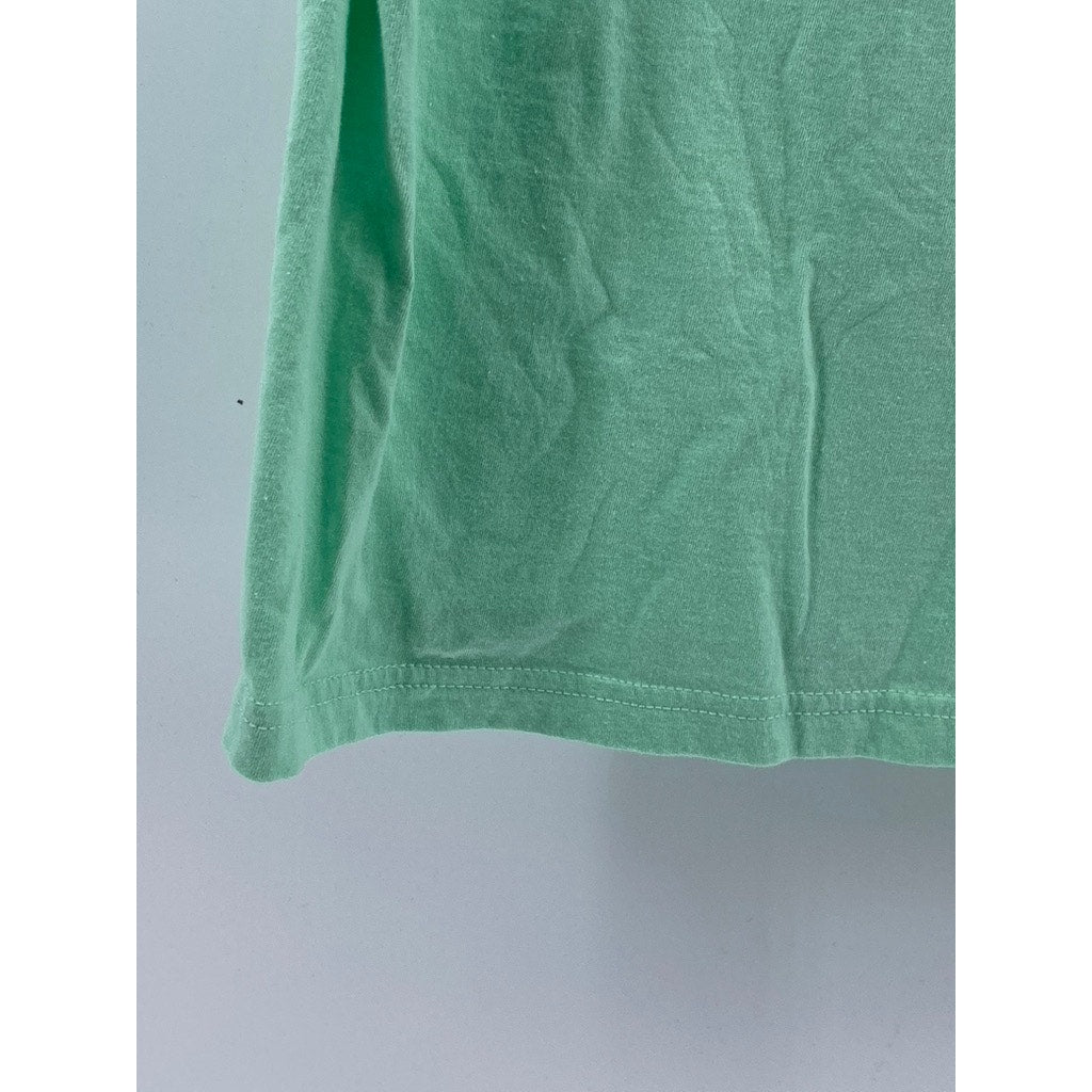 DISTRICT Men's Green Crewneck Big Apple Dodgeball Short Sleeve T-Shirt SZ M