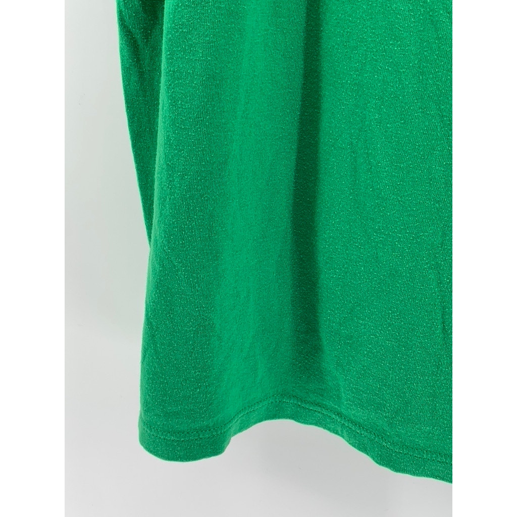 JERZEES Men's Green Vintage Crewneck Short Sleeve T-Shirt SZ XL