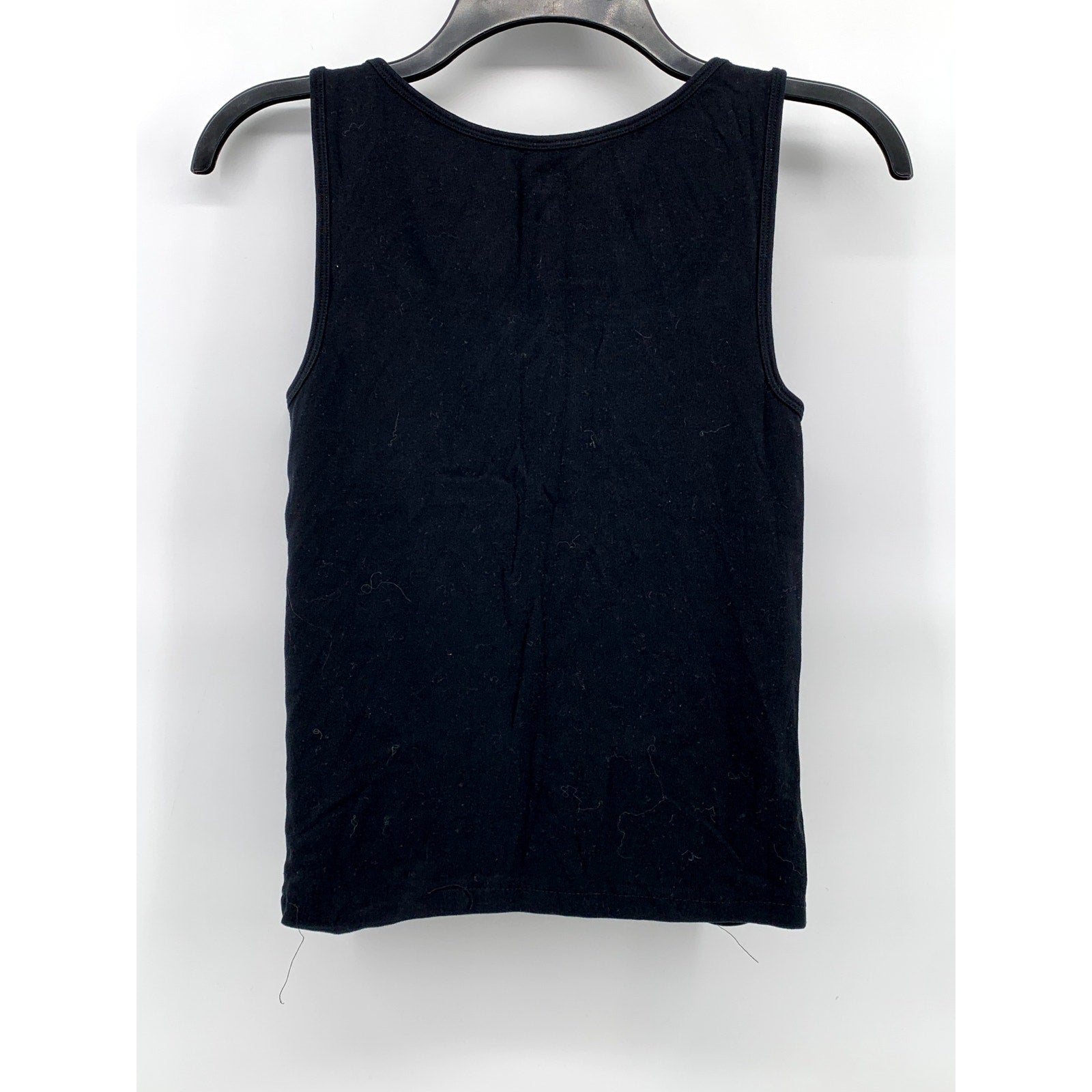GAP Women's Black Solid Scoop-Neck Pullover Lightweight Modern Tank Top SZ S