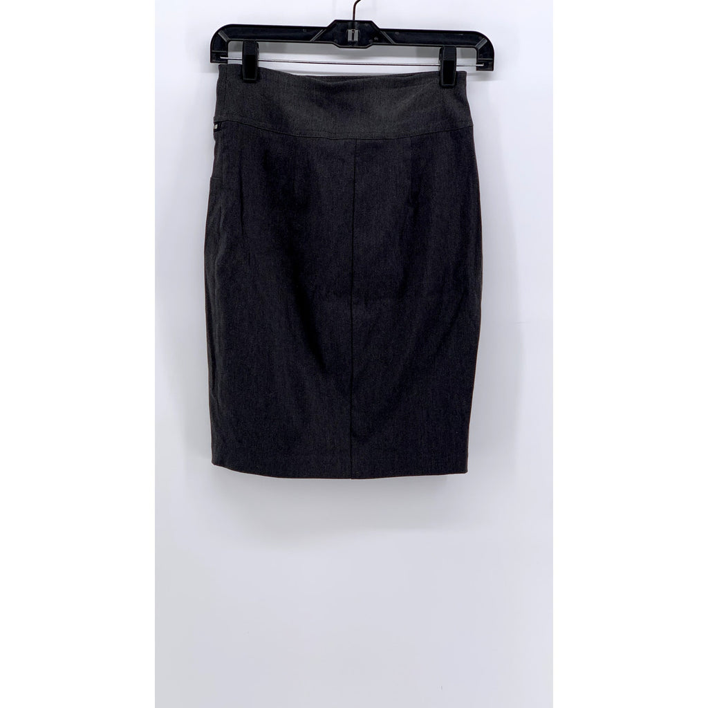 JOE B By Benbasset Women's Black Zipper-Pocket Denim Skirt SZ S