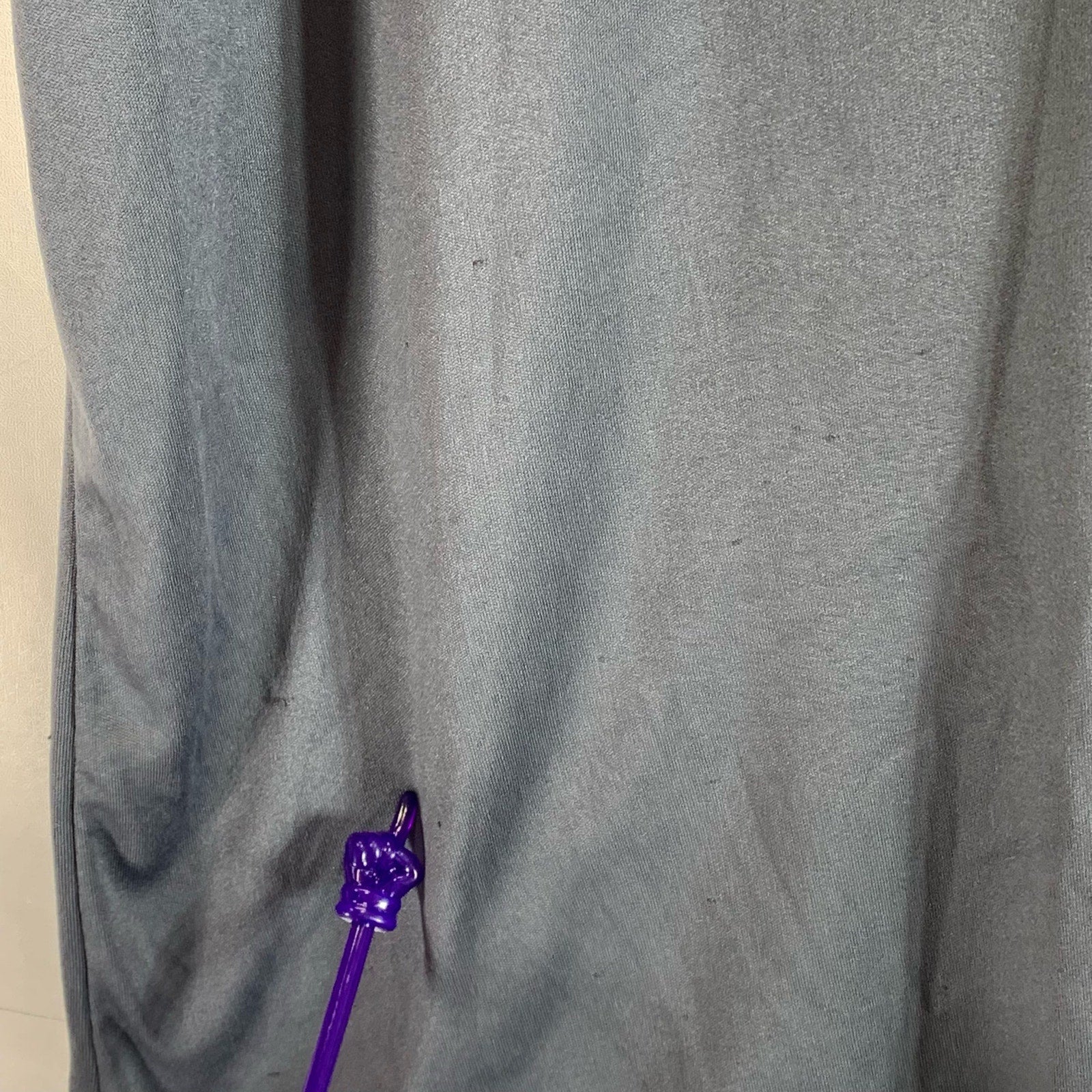UNDER ARMOUR Men's Gray Crewneck Loose-Fit Short Sleeve Active T-Shirt SZ 2XL