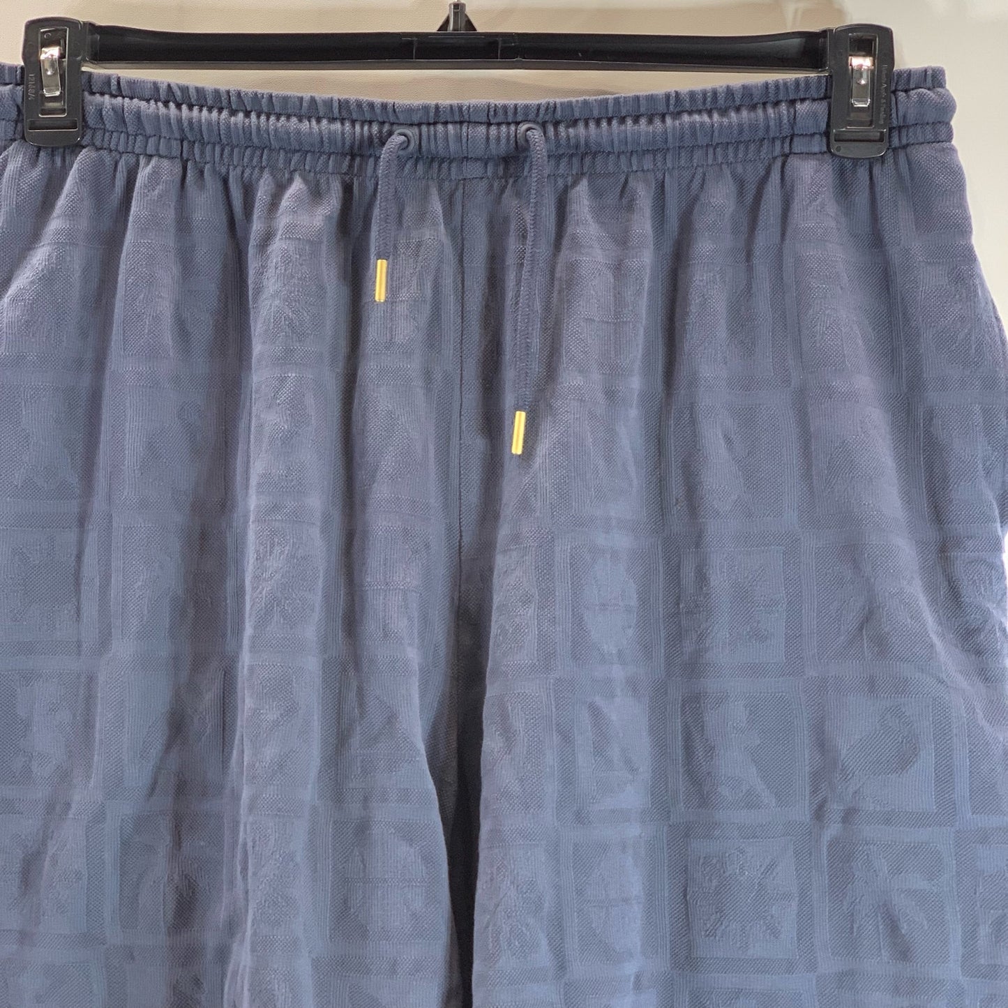 NIKE Men's Navy Above Knee Loose-Fit Premium Narrative Textured Shorts SZ 2XL