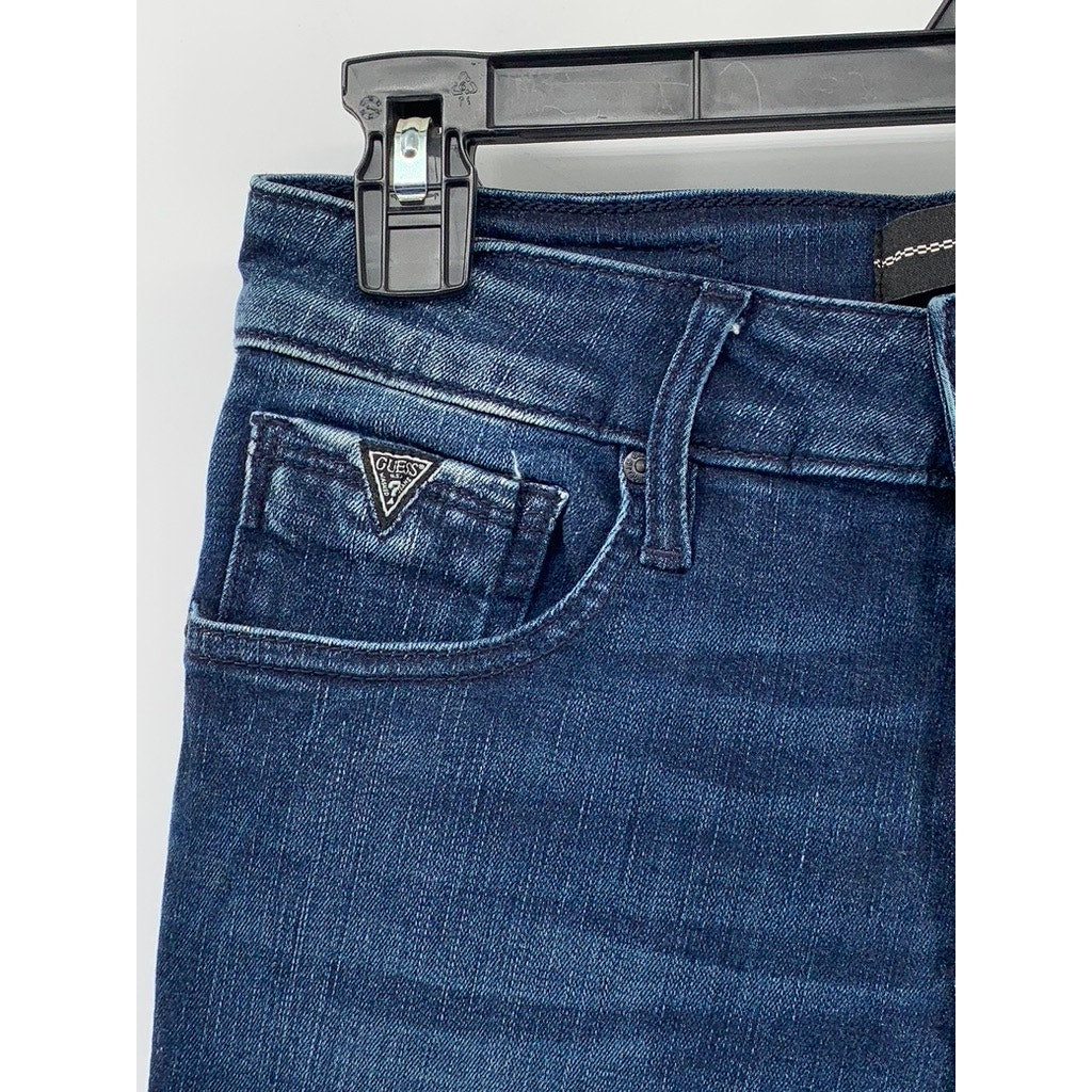 GUESS Men's Dark Blue Denim Skinny Leg Jeans SZ 29