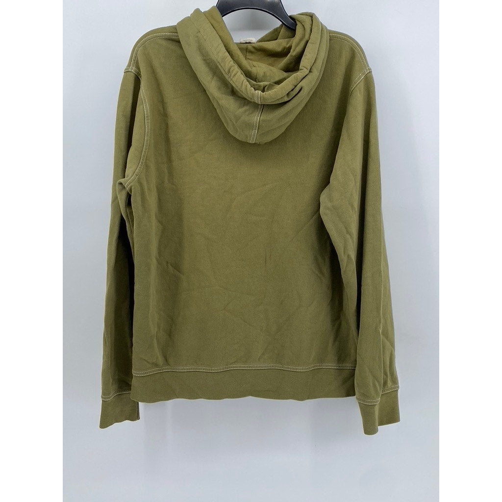 BDG URBAN OUTFITTERS Women's Olive Green Hooded Sweatshirt SZ M