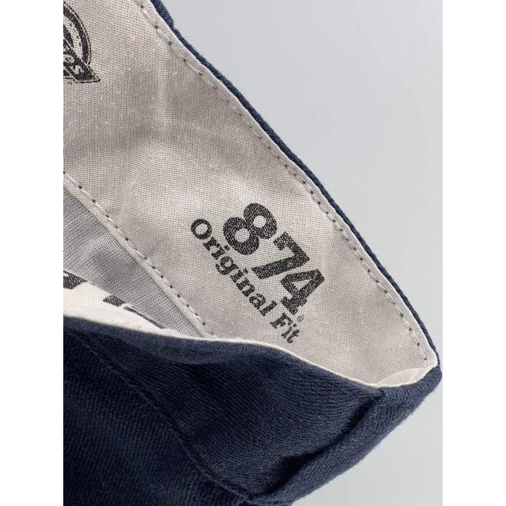 DICKIES Men's Navy 874 Original-Fit Flex Work Pants SZ 40X26