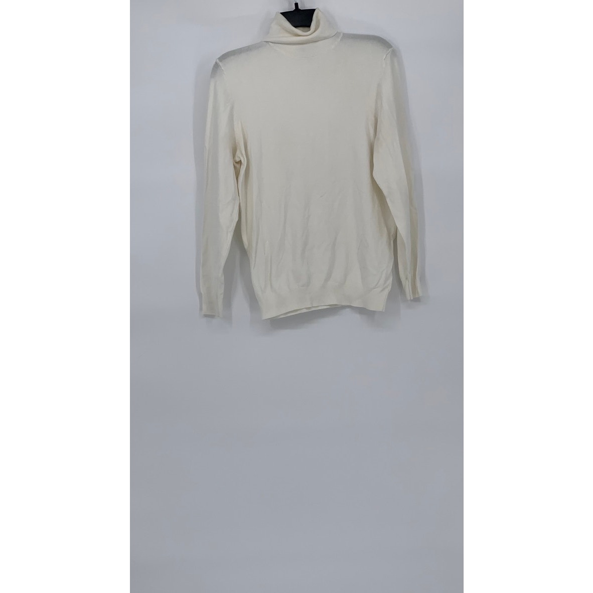 ZARA Men’s Cream Knit Long Sleeve Turtleneck Sweater SZ S