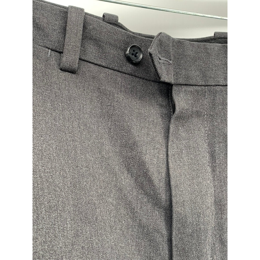 JOHN W. NORDSTROM Men's Charcoal Straight Leg Regular Fit Pants SZ 33X32