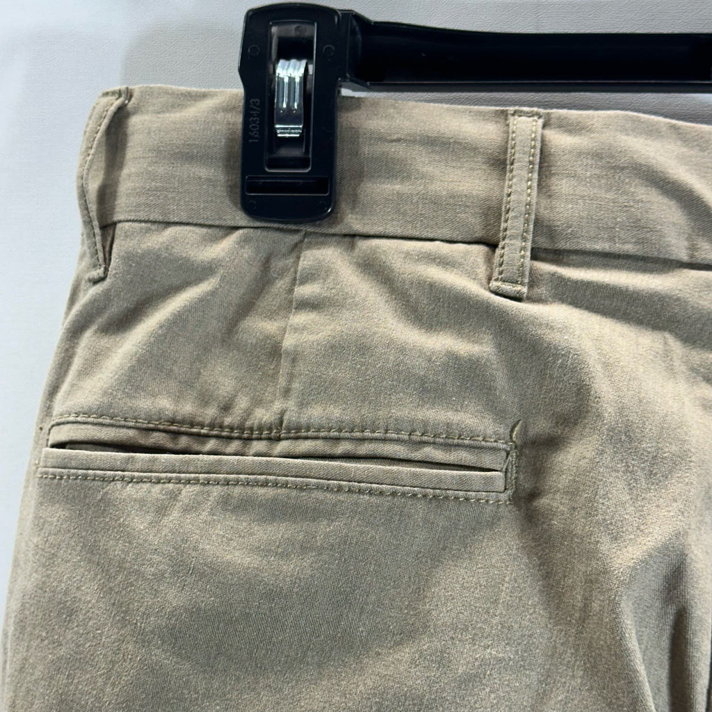 NORDSTROM Men's Brown Slim-Fit Flat Front CoolMax Performance Chino Pant SZ29X32