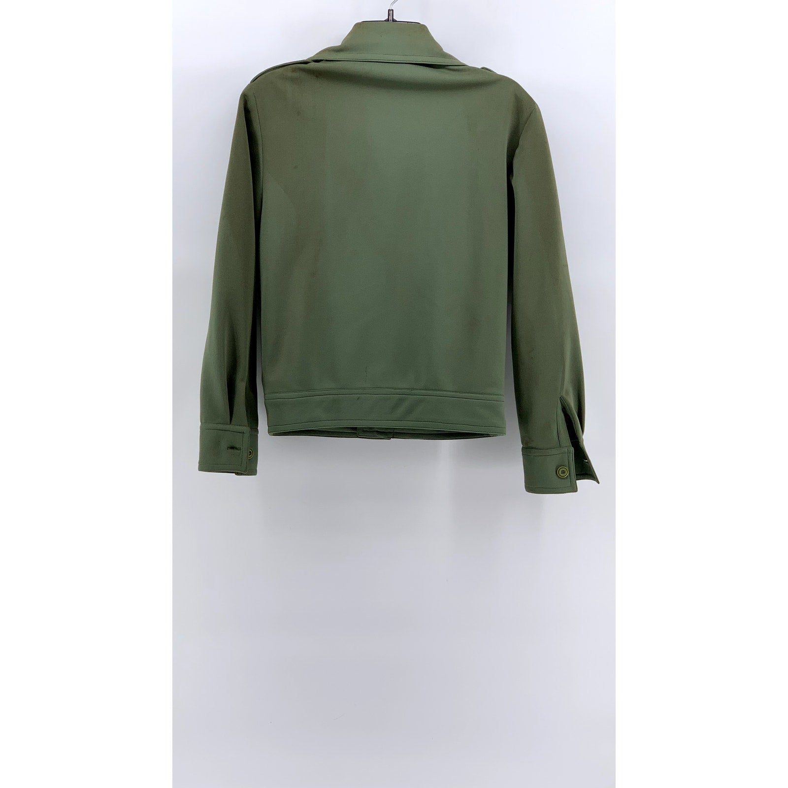 UNBRANDED Women's Green Utility ZIp-Up Jacket SZ S