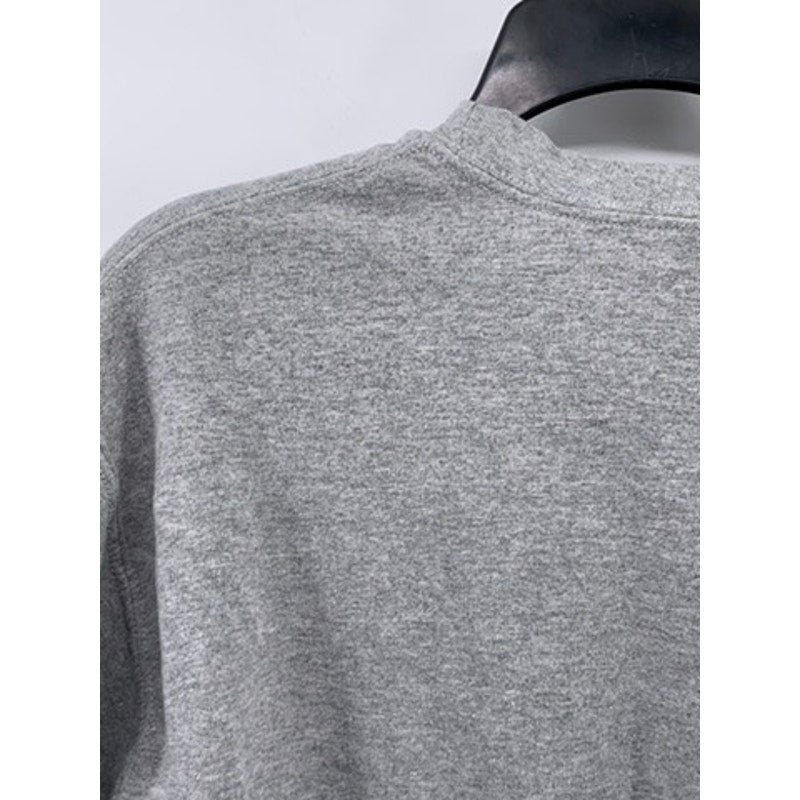GILDAN Heather Gray Crewneck Graphic Sweatshirt SZ M