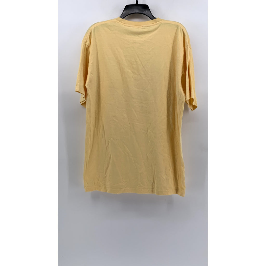 HOLLAND AMERICA LINE Men's Yellow Puerto Vallarta Graphic T-Shirt SZ XL