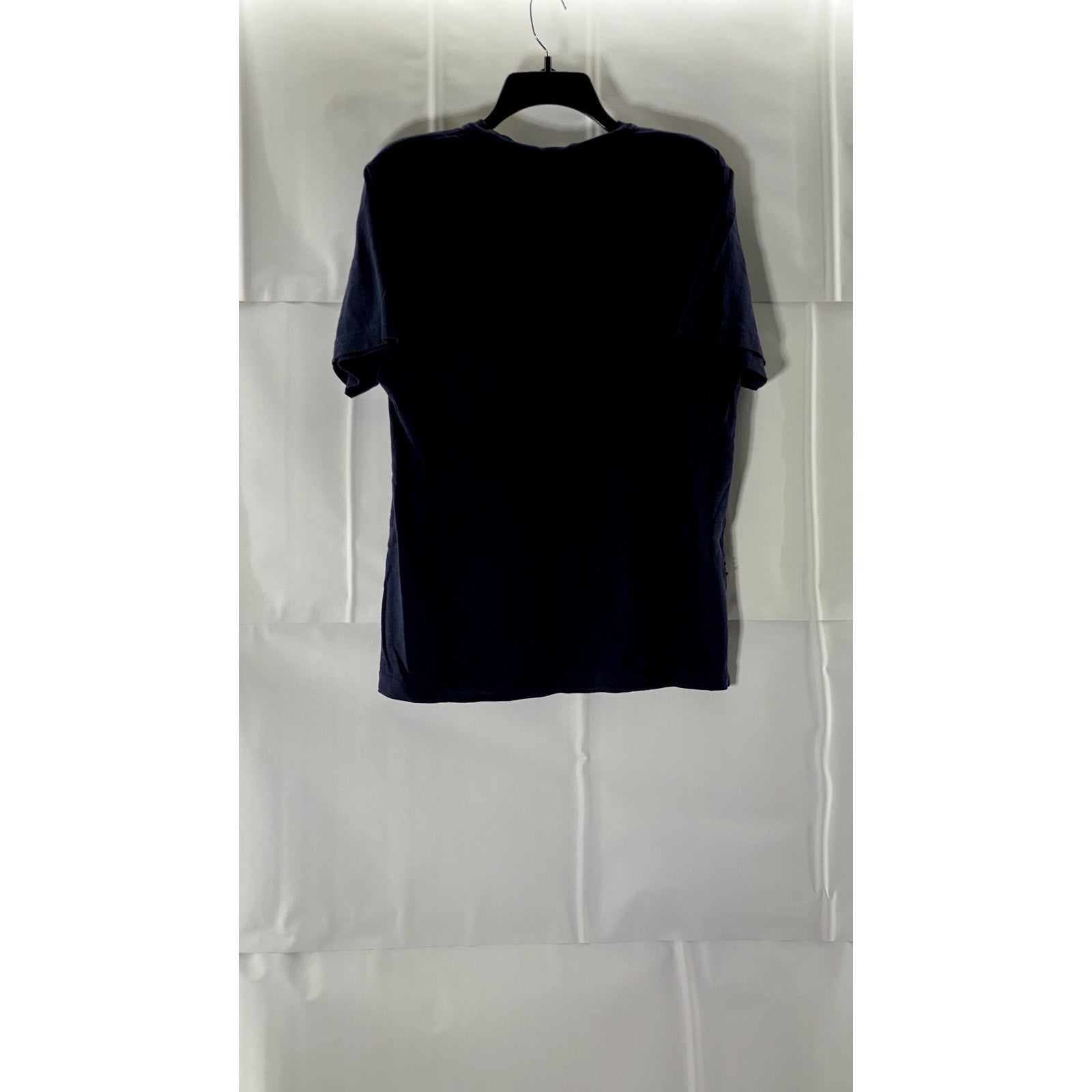 LACOSTE L!VE Men's Navy Crewneck Cotton Short Sleeve T-Shirt SZ 2(XS)