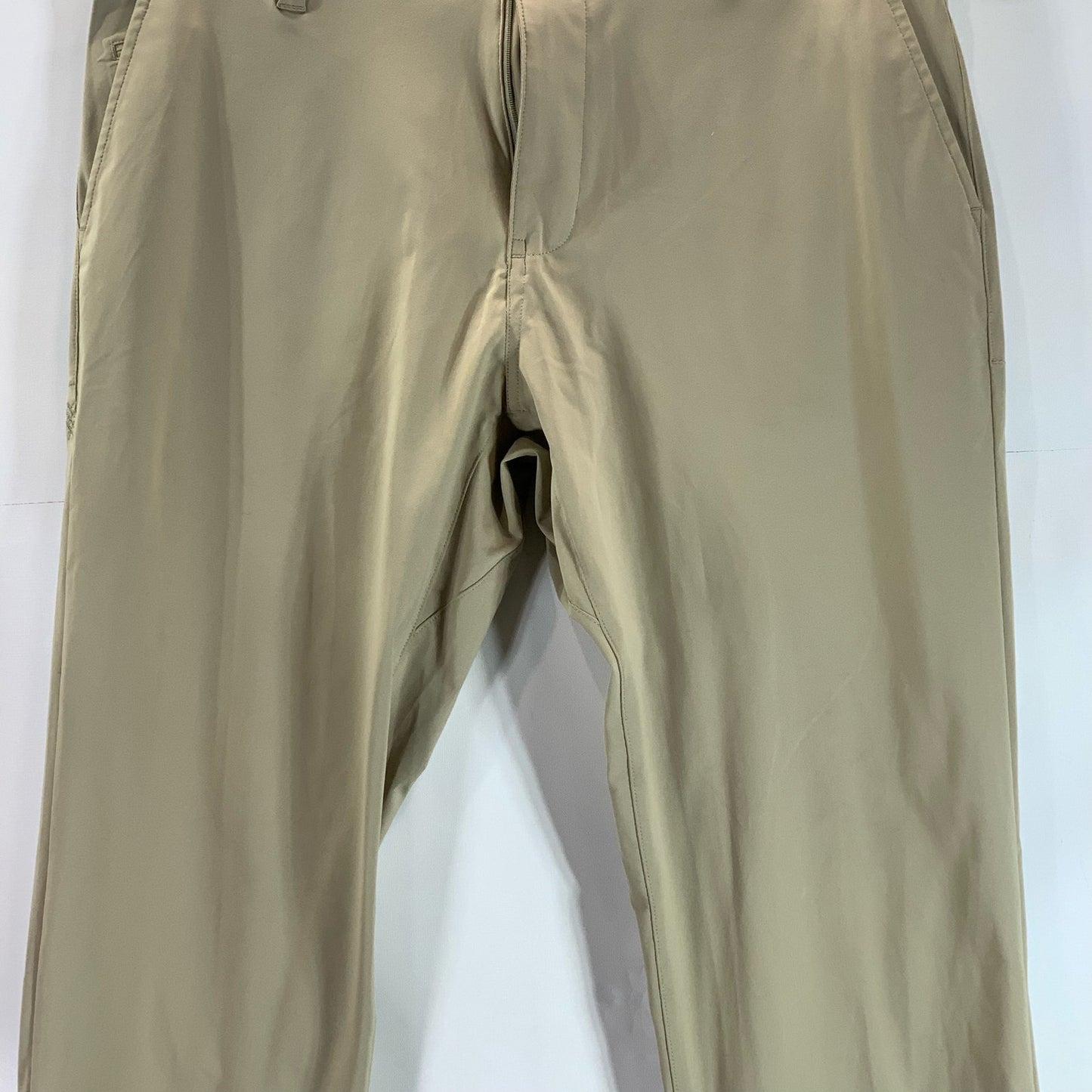 RHONE Men's Tan Commuter Slim-Fit Four-Pocket Pants SZ 33