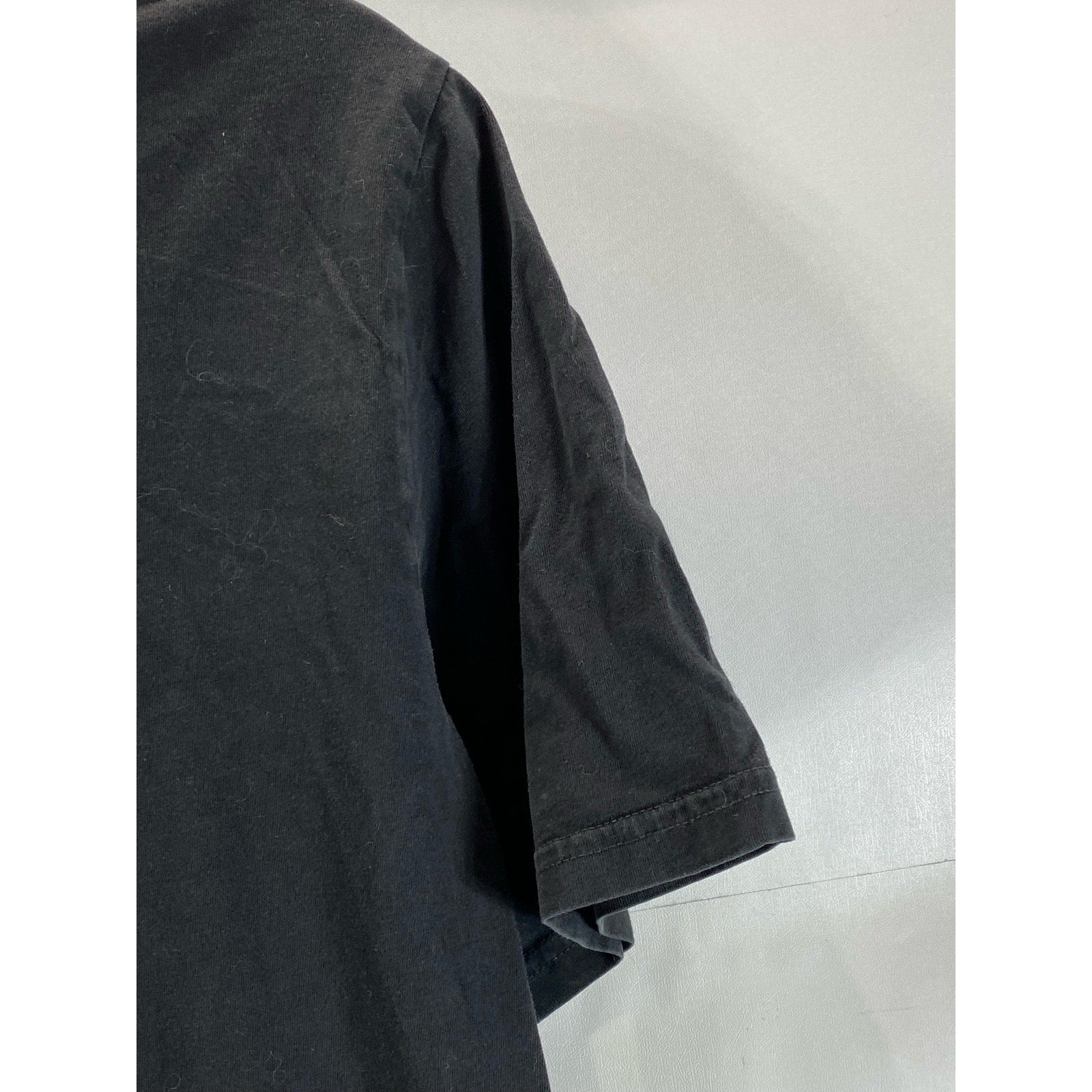 EASTERN MOUNTAIN SPORTS Men's Black Graphic Crewneck Organic Cotton T-Shirt SZ S