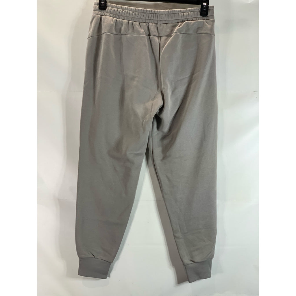 PUMA Men's Concrete Gray Essential Logo Fleece Pull-On Sweatpants SZ XL