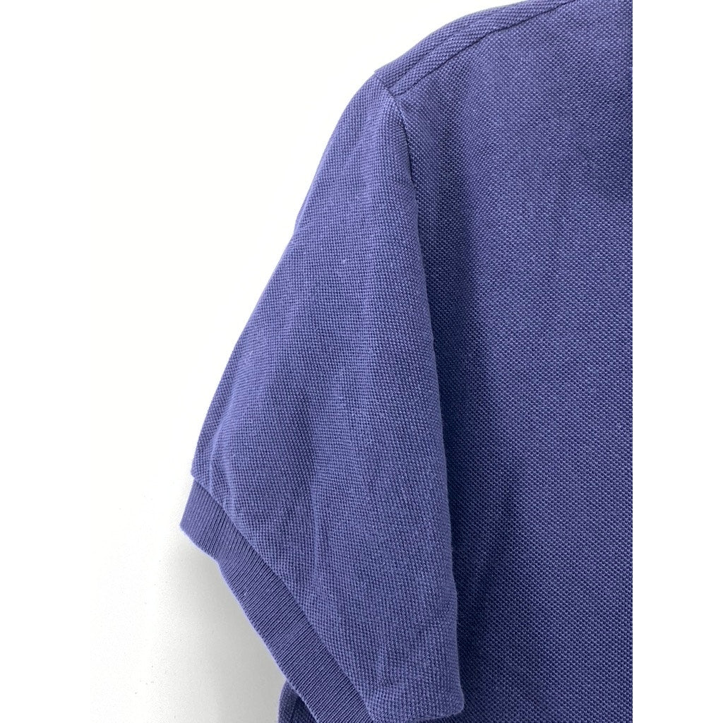 LACOSTE Men's Navy Classic-Fit Short Sleeve Polo Shirt SZ S