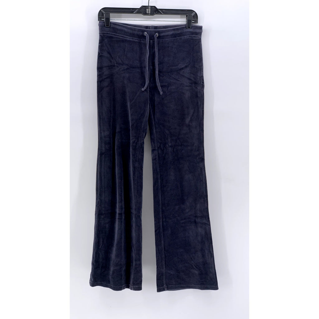 EXPRESS Women's Navy Velour Wide-Leg Sweatpants SZ XS