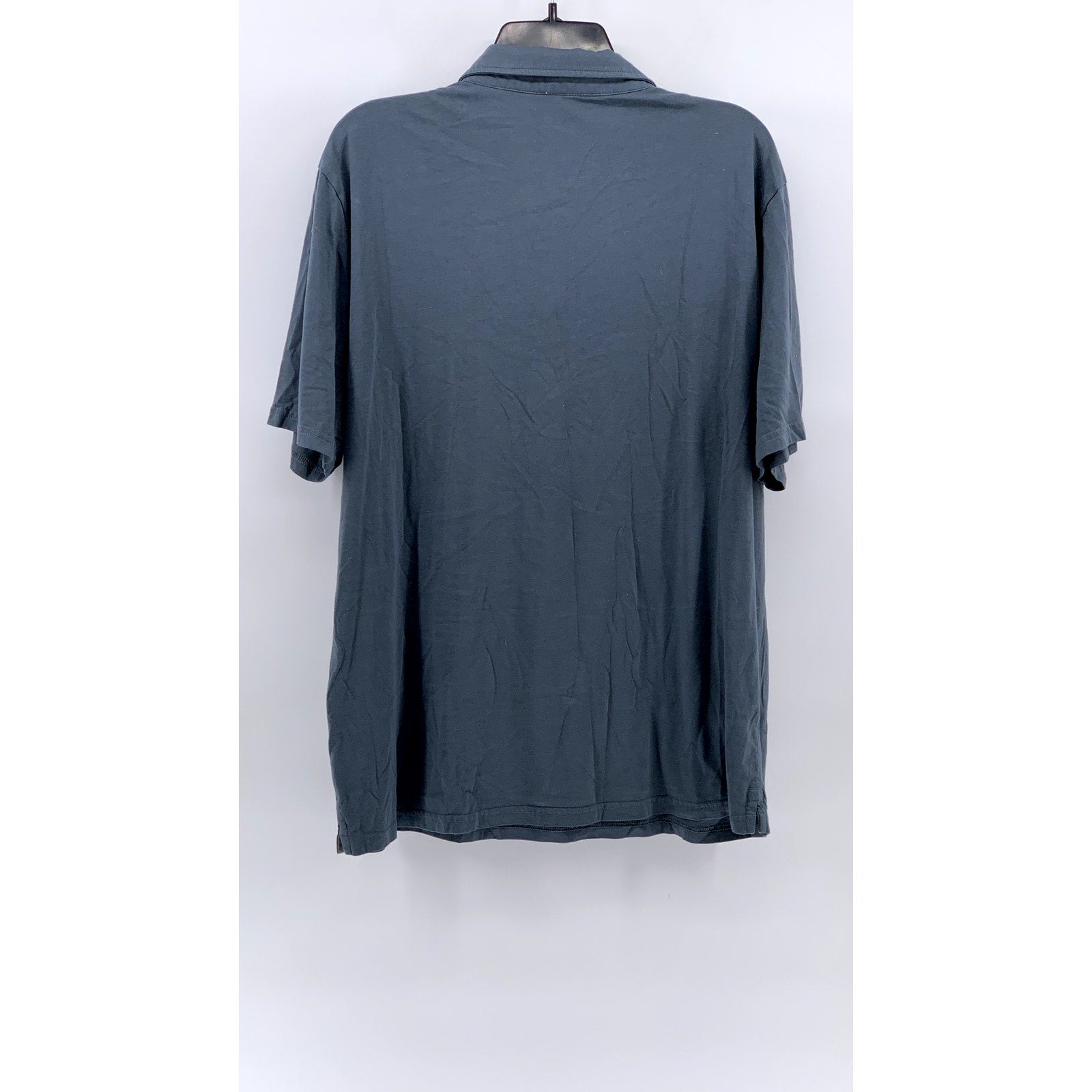 FREE FLY Men's Blue Short Sleeve Polo SZ XL