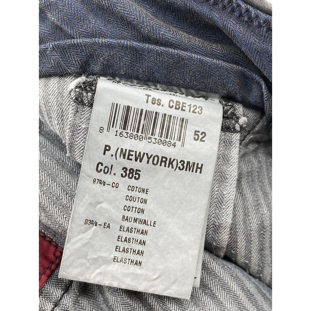 MASONS Men's Black Straight-Leg Chino Pants SZ 52(US36)