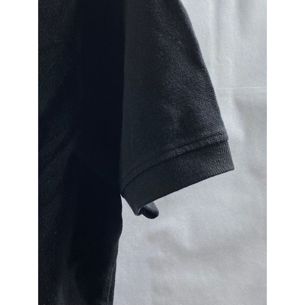 OLD NAVY Boy’s Black Regular-Fit Short Sleeve Polo Shirt SZ XL (14-16)