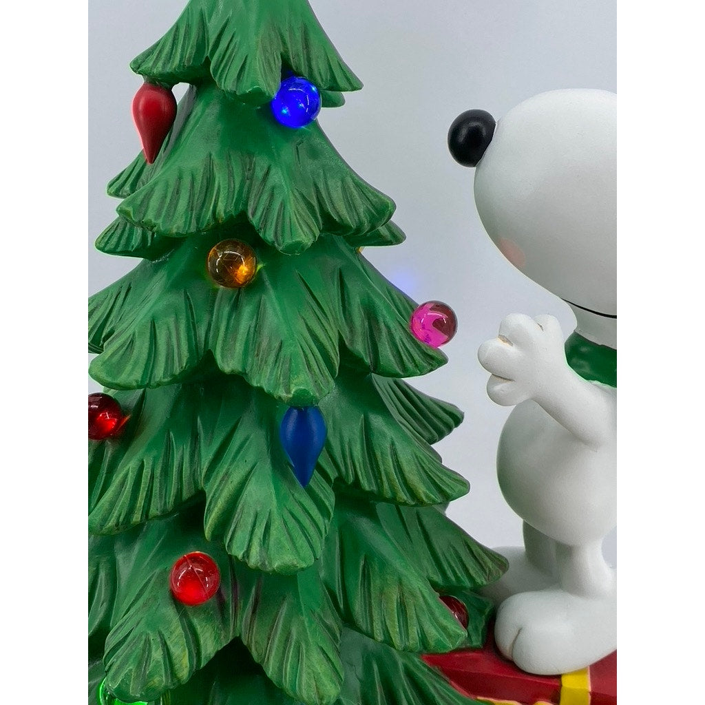 PEANUTS Snoopy & Woodstock Holiday Led Light Tree Christmas 2023