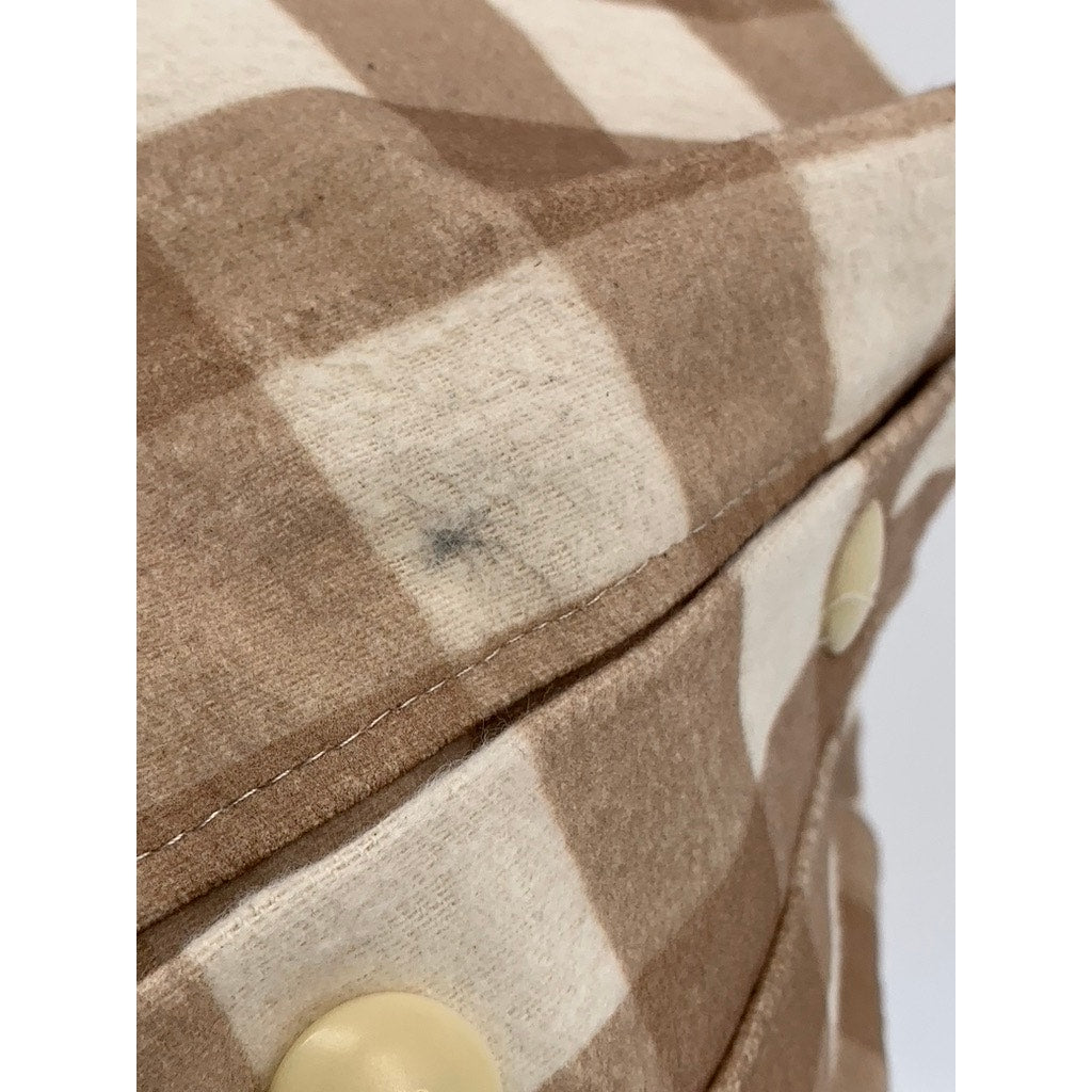 LISA SAYS GAH Women's Brown Plaid Rory Mini Skirt SZ S