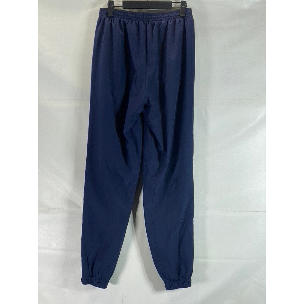 PUMA Men's Navy Arsenal Zipper-Pockets Pull-On Track Pant SZ M